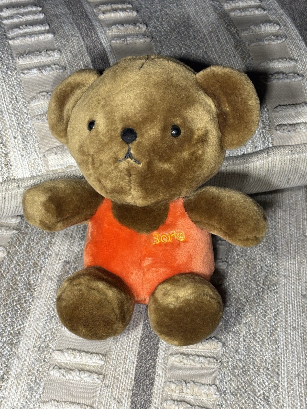Boris The Bear Plush Vintage Jemini Dick Bruna Miffy Friend Stuffed Toy 8”