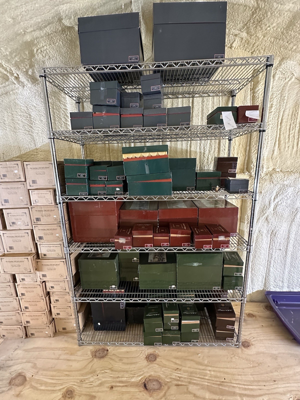 Lang & Wise Huge Lot Instant Collection or Resale Christmas Village Figurines