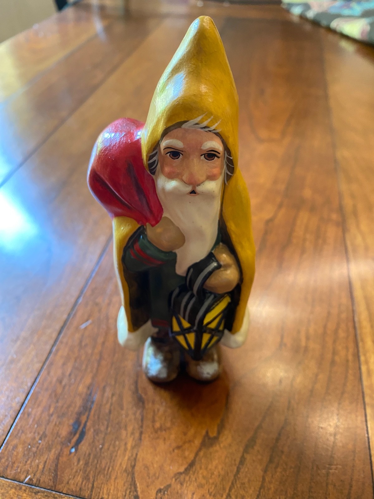 Vintage Vaillancourt Folk Art Santa 