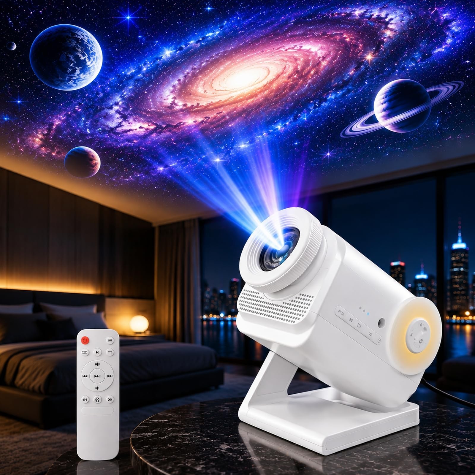 60 HD Animated Themes 3D Galaxy Star Projector Night Light | 60 HD animated s... 60 HD Animated Themes 3D Galaxy Star Projector Night Light | 60 HD animated s...