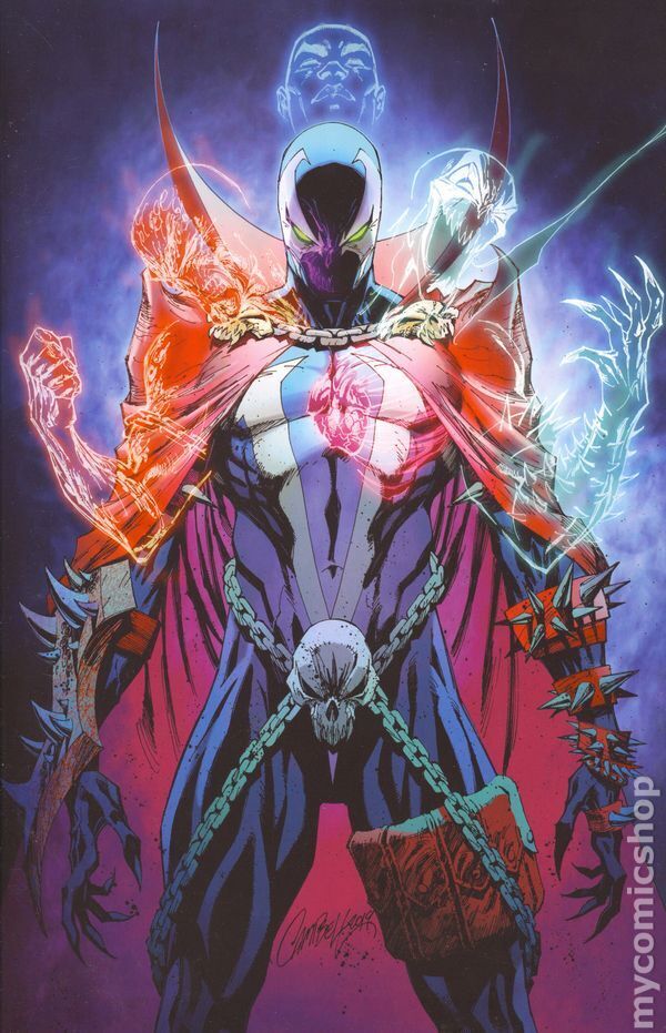Spawn #301P Campbell Virgin Variant NM 2019 Stock Image