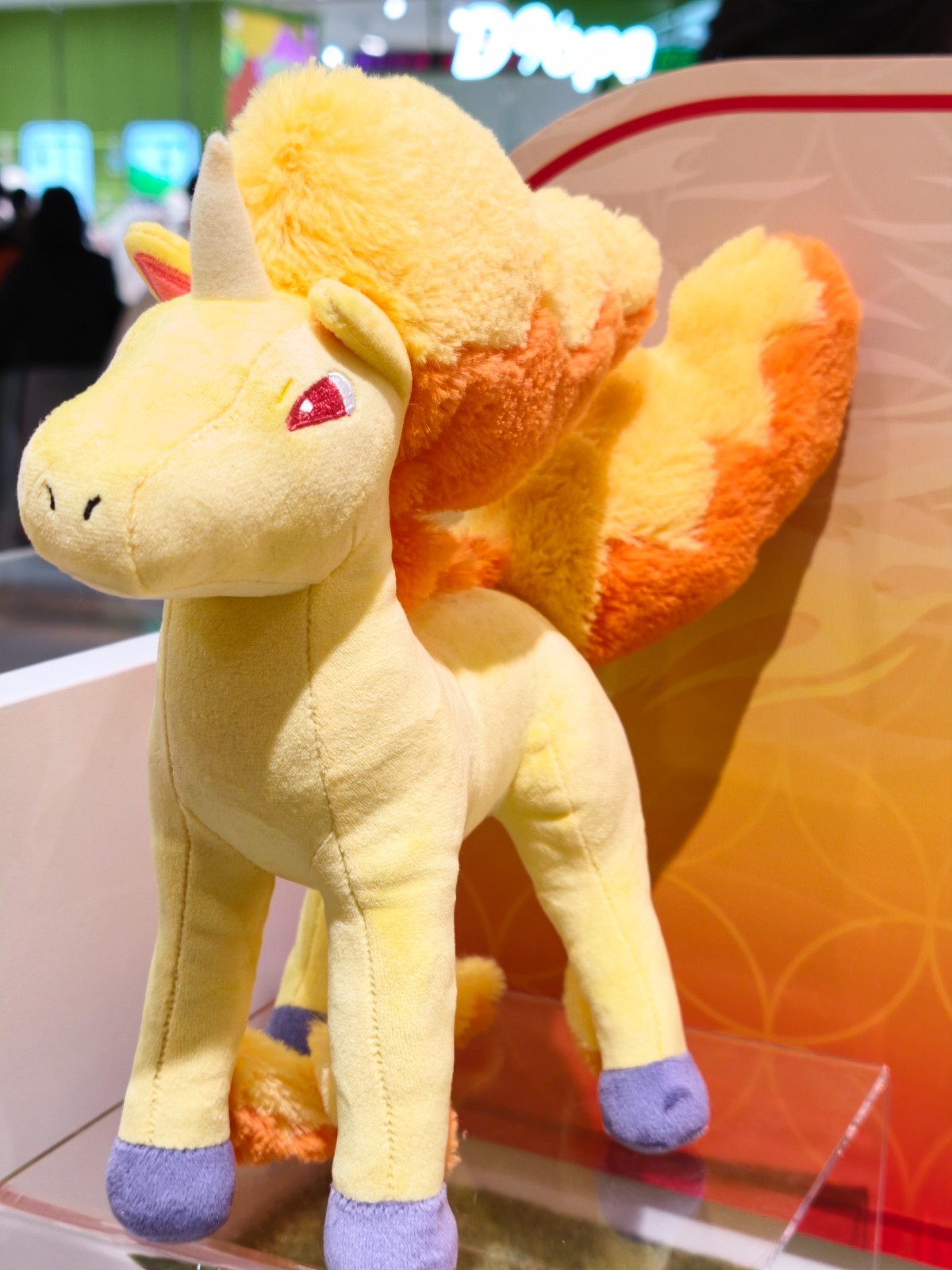 Original PC Rapidash Plush Toy Journey Series 2026 New Year Limited Edition