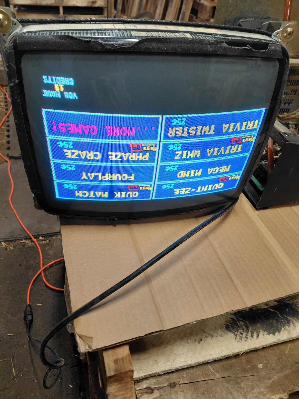 1994 Merit Industries CRT-260 PB10004 Video Arcade Gaming PCB