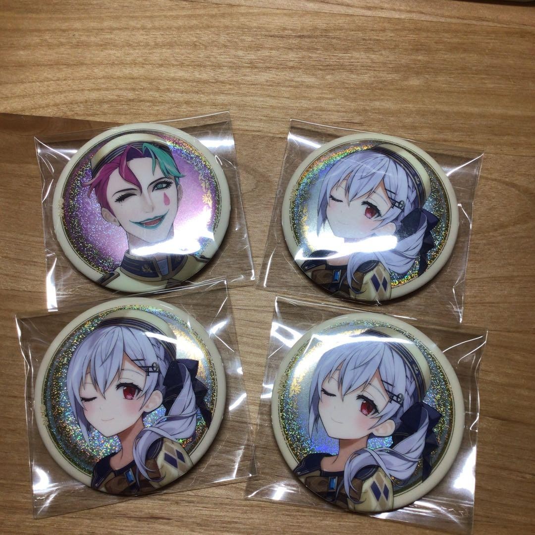 NIJISANJI Can Badge Set of 4
