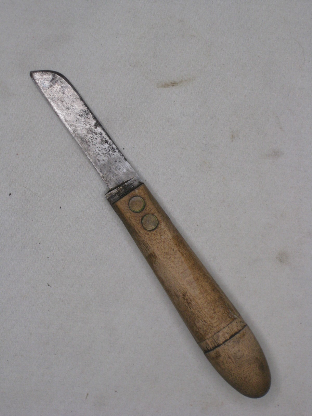 vintage antique Maher Grosh fixed blade paring parer knife utility cutlery