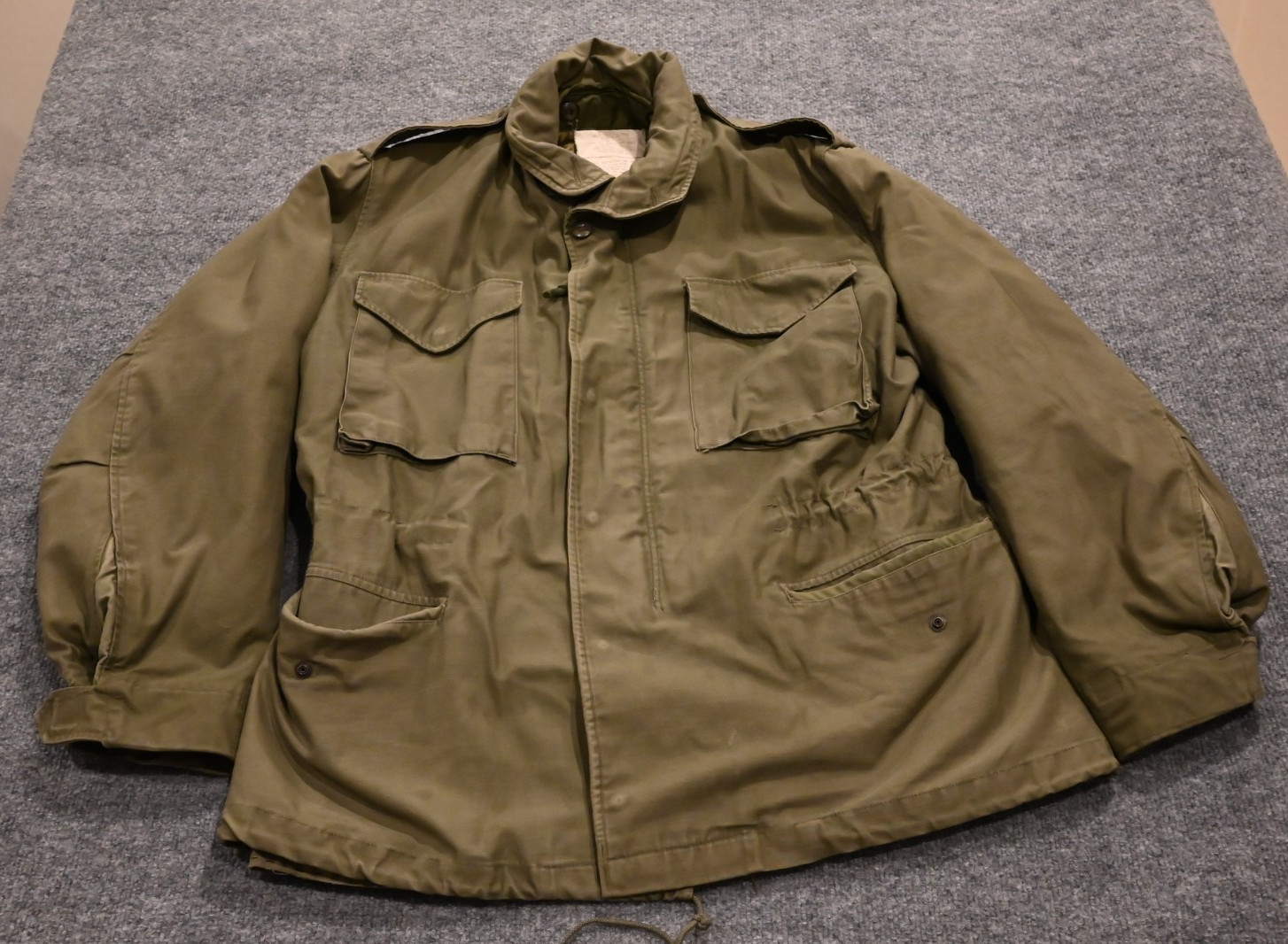 Vtg 1977 USGI M-65 Field Jacket w/ Quilted Liner Cherokee Industries Size Small