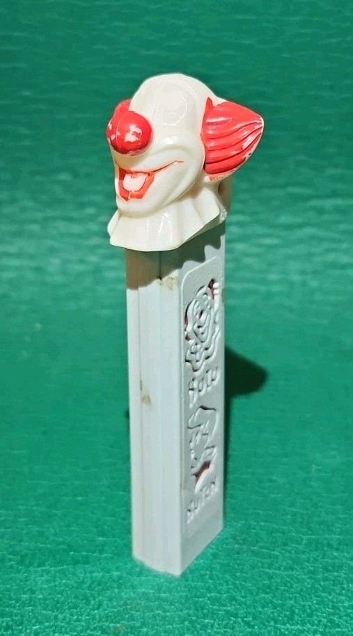 Vintage Bozo The Clown Pez Dispenser Blue Die Cut Stem No Feet Austria Vintage Bozo The Clown Pez Dispenser Blue Die Cut Stem No Feet Austria