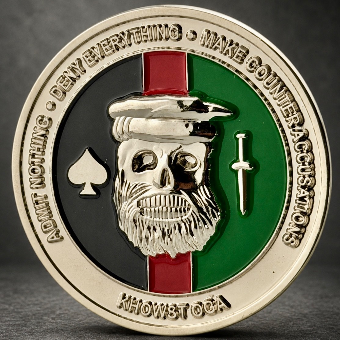 Blackwater Afghanistan Khowst OGA CIA Challenge Coin Intelligence Contractor