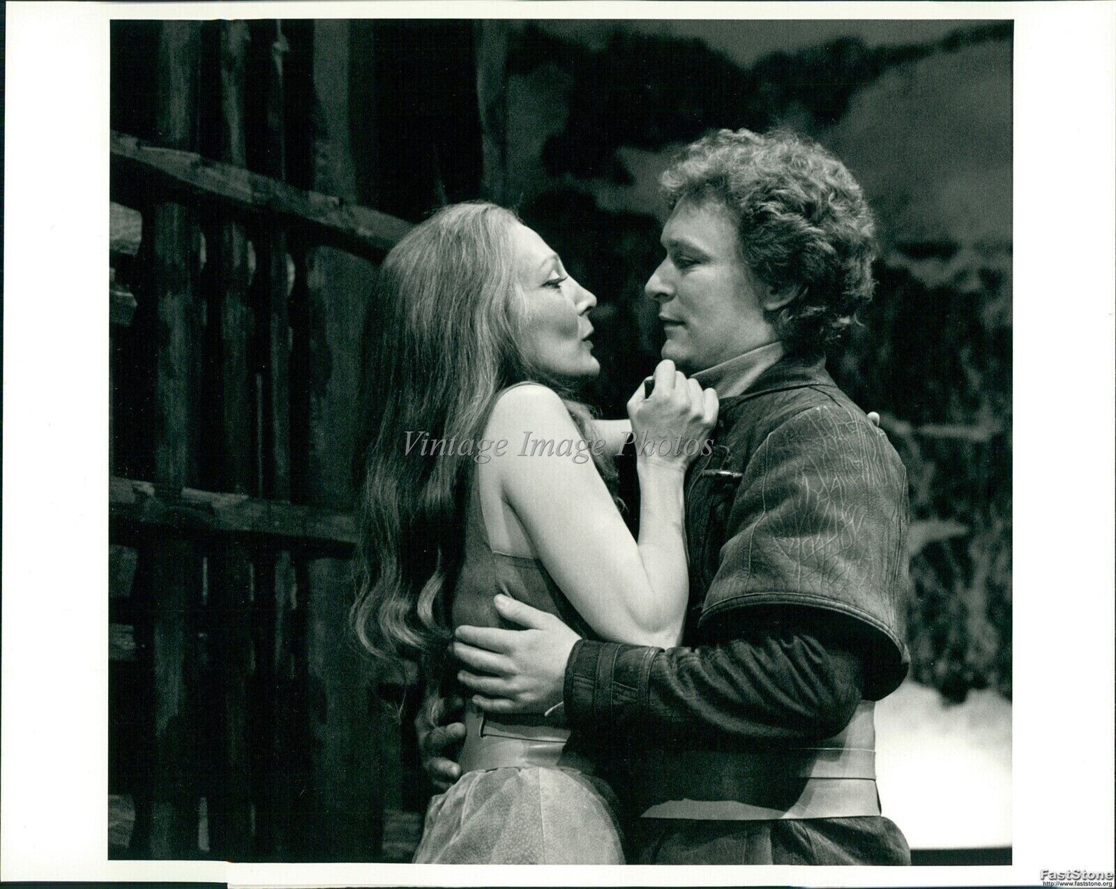 1985 Patricia Collins Benedict Campbell Stratford King Lear Theater Photo 8x10