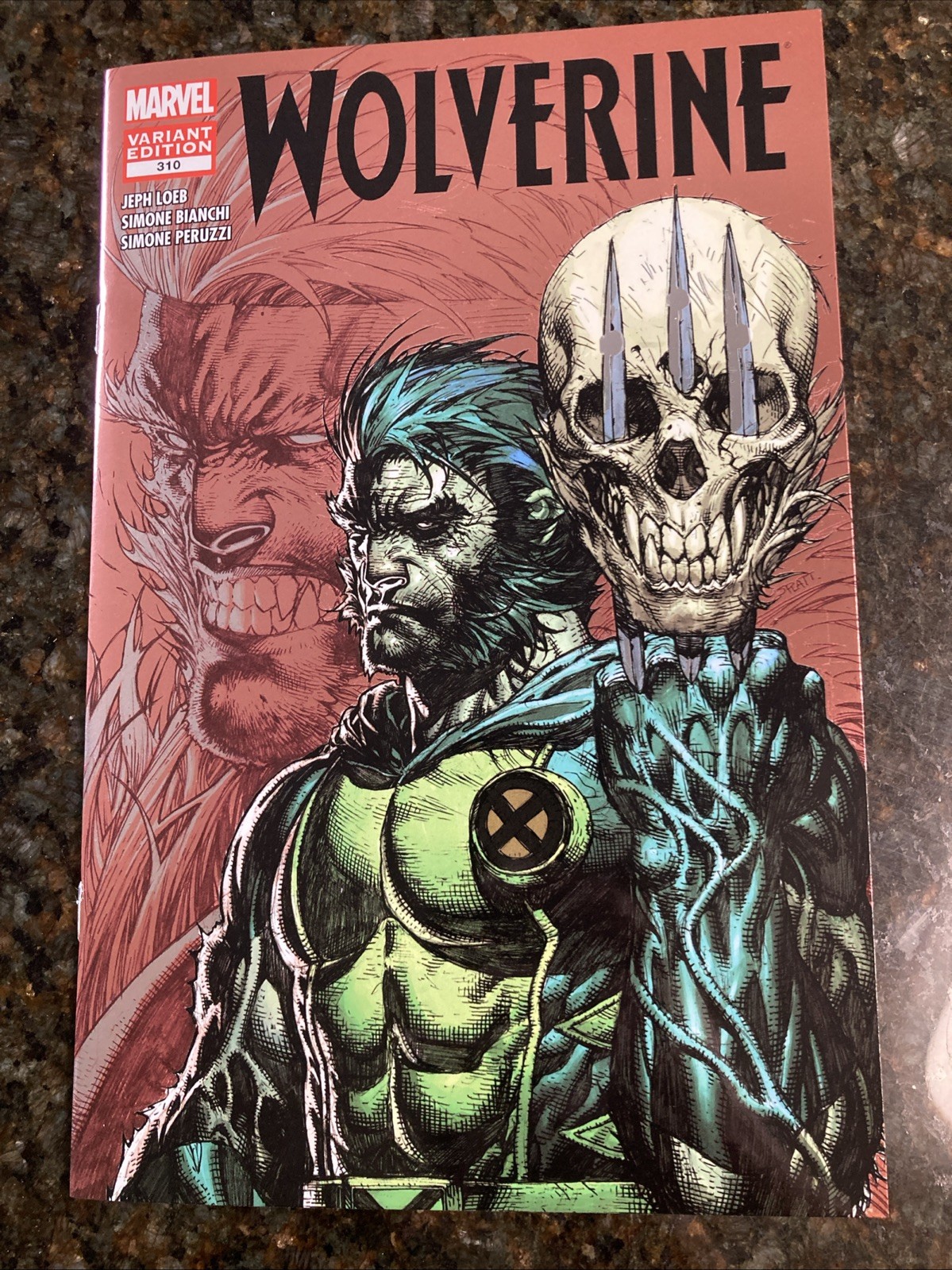 WOLVERINE 310 STEPHEN PLATT EXCLUSIVE VARIANT PANINI Foil 2025 WOLVERINE 310 STEPHEN PLATT EXCLUSIVE VARIANT PANINI Foil 2025