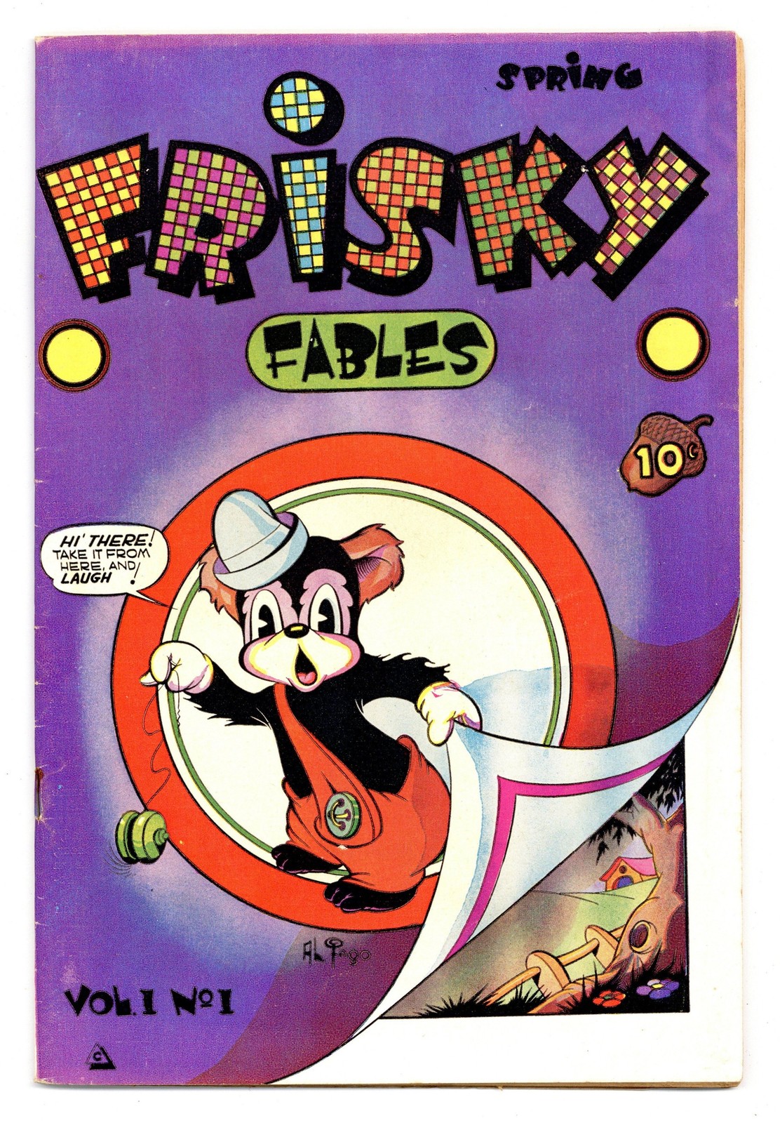 Frisky Fables Vol. 1 #1 GD/VG 3.0 1945