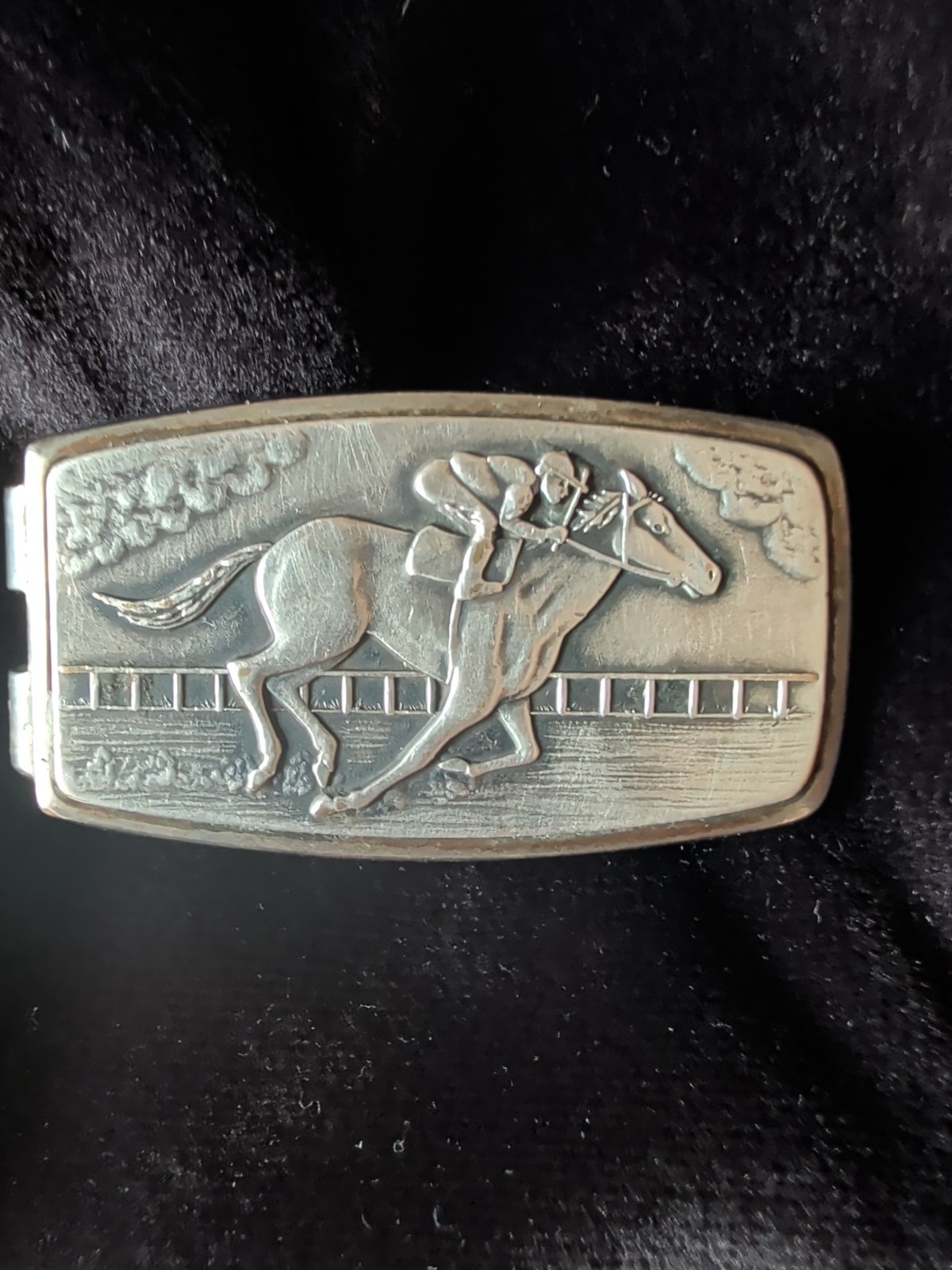 Ansun Racehorse Money Clip Ex Condition Pre-owned Estate Pc