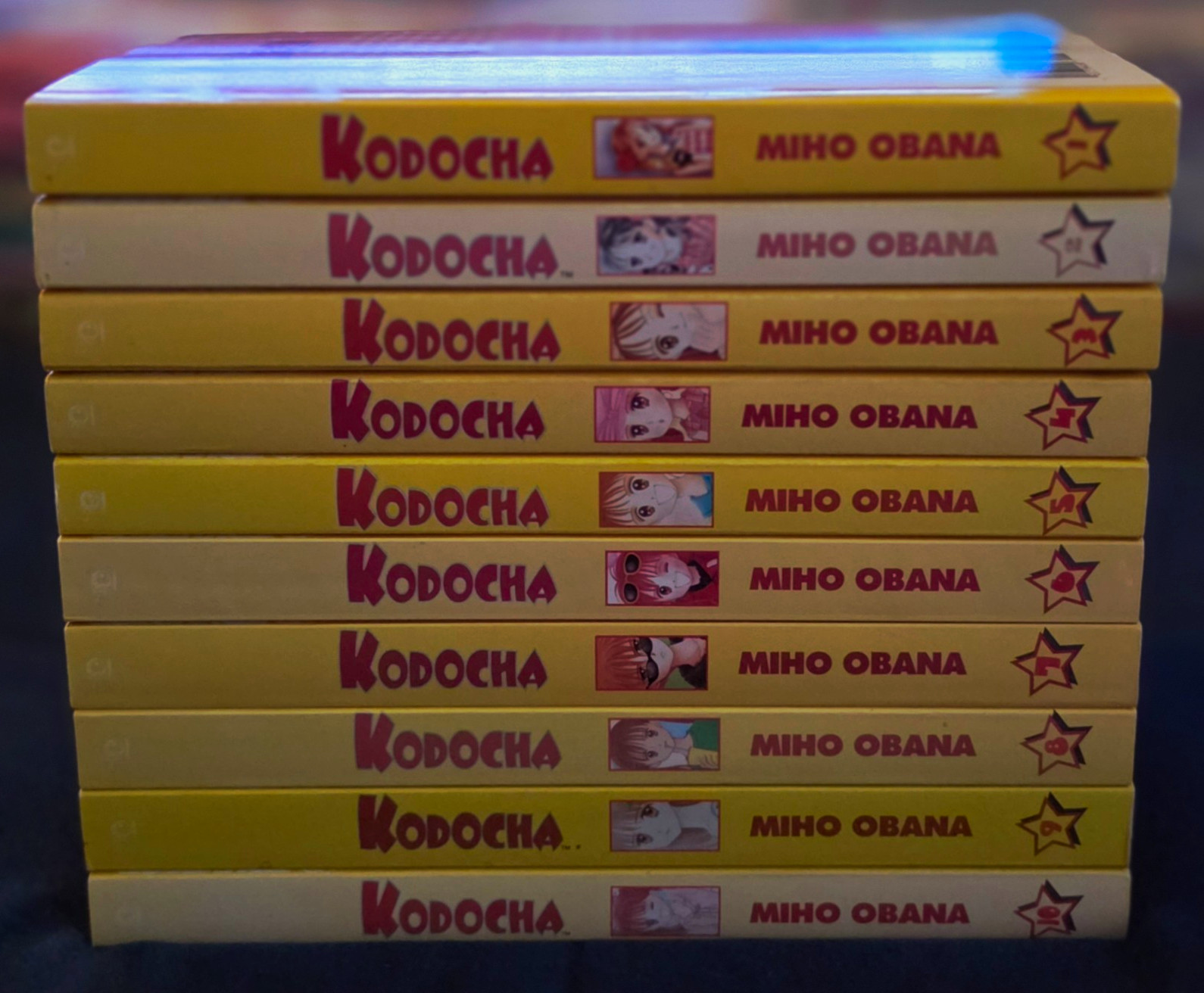 Kodocha TOKYOPOP Manga Vol. 1-10 Eng PB 2002 Miho Obana UNREAD many 1st Prints