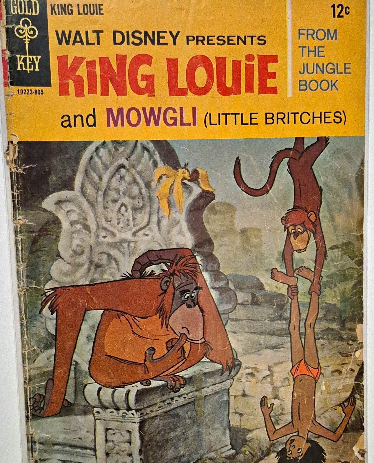 Gold Key Walt Disney Presents Disney King Louie & Mowgli Color Single Issue