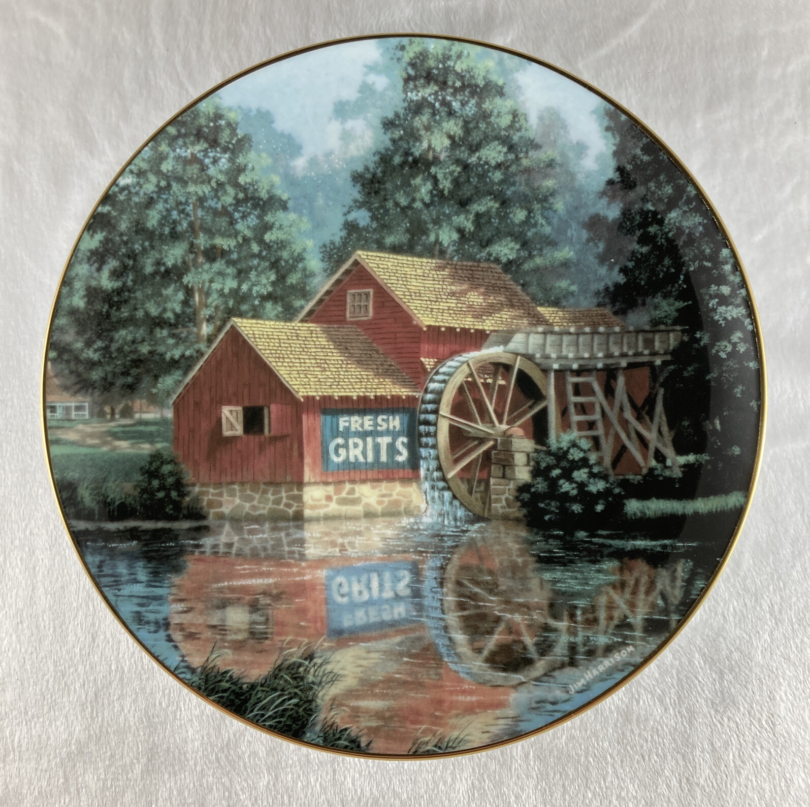 QUIET REFLECTIONS Plate Vanishing Rural America Jim Harrison American Countrysid