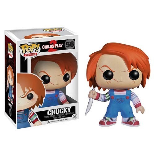 Chucky Child's Play 2 Pop Movies #56 Vinyl Figure NIB Chucky Child's Play 2 Pop Movies #56 Vinyl Figure NIB