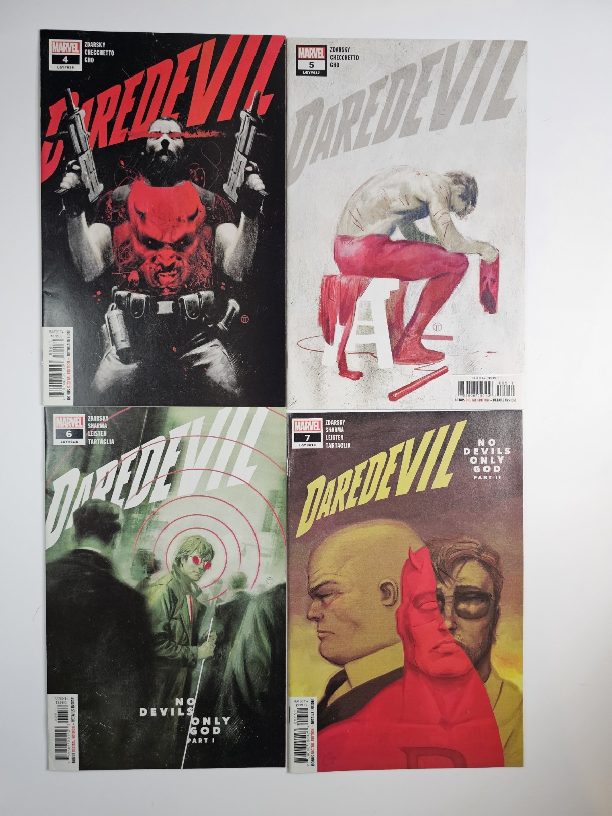 Daredevil Chip Zdarsky Comic Lot #4 5 6 7 4-7 Marvel Comics Set Daredevil Chip Zdarsky Comic Lot #4 5 6 7 4-7 Marvel Comics Set