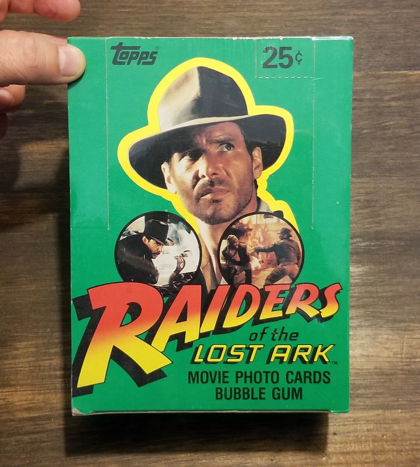 1981 Topps Raiders Of The Lost Ark 36 Pack Wax Box Indiana Jones NEW SEALED 🔥🔥