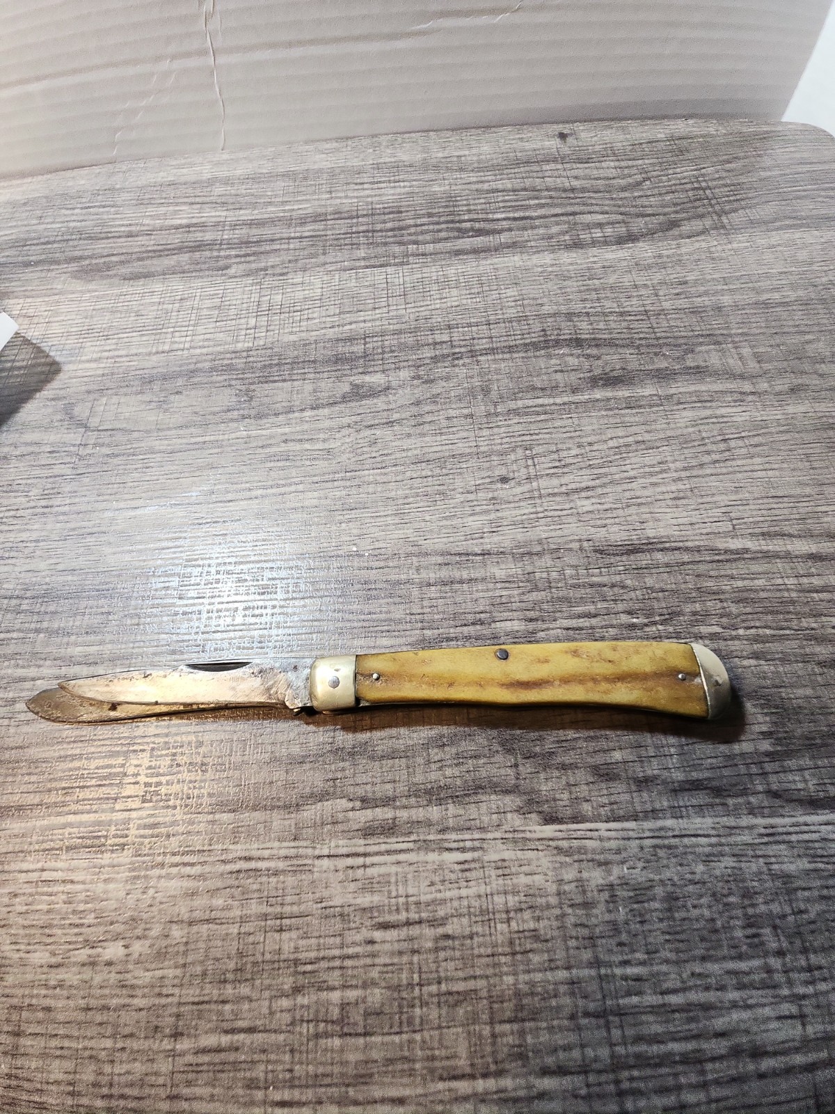 Vintage Old Knife Estimate 1940 To 1950 2 Blades