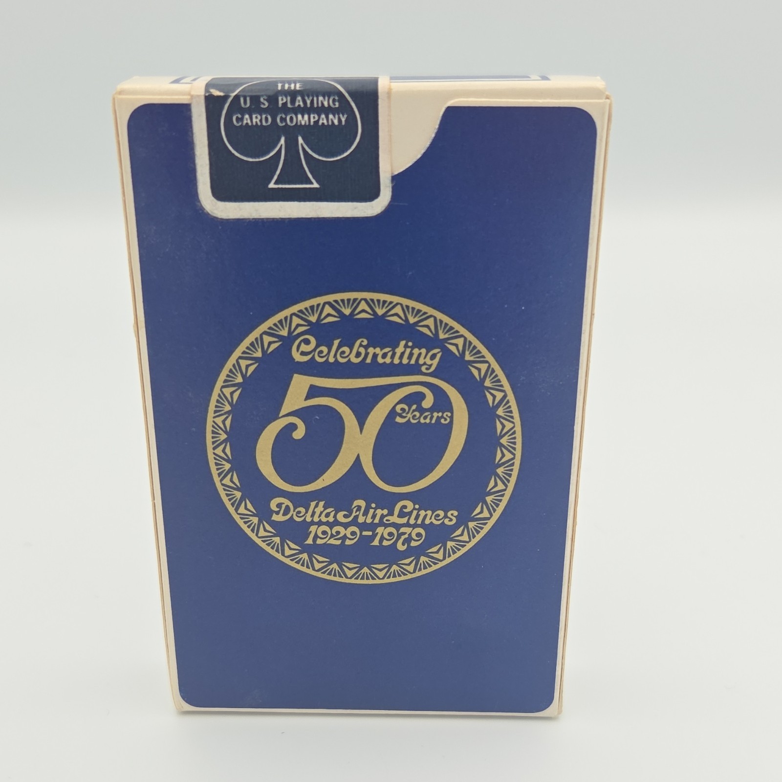 Rare Vintage Delta Airlines Playing Card Deck 1979 50th Anniversary