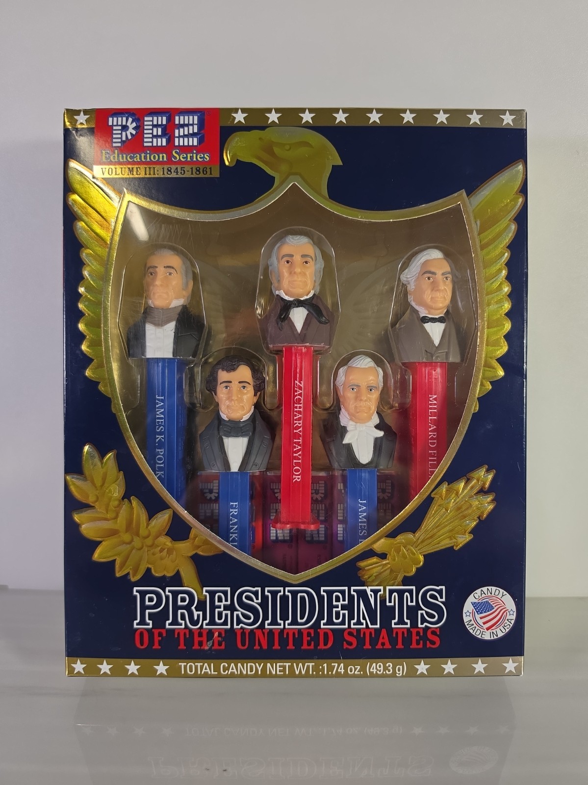 Pez Education Series Volume III 1845-1861 Presidents Of The United States 