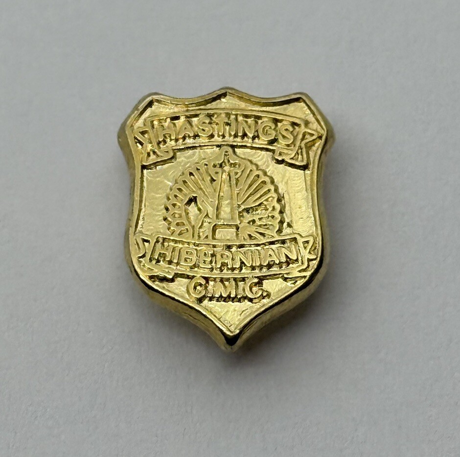 Vintage Hastings Hibernian C.M.C Club Lapel Pin (P22)