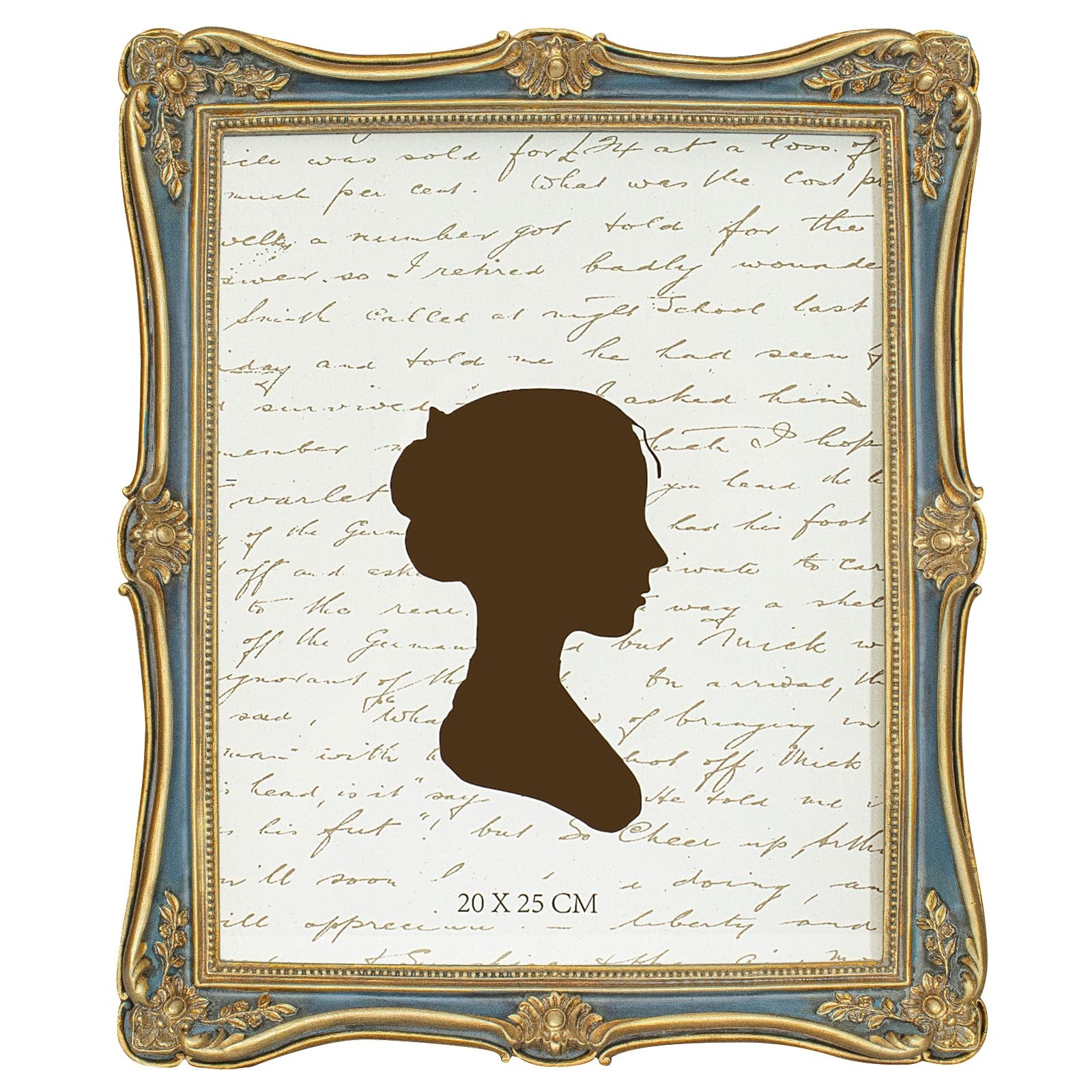 AELS 5x7/8x10 Inch Vintage Picture Frame, Elegant Antique Photo Frames with G...