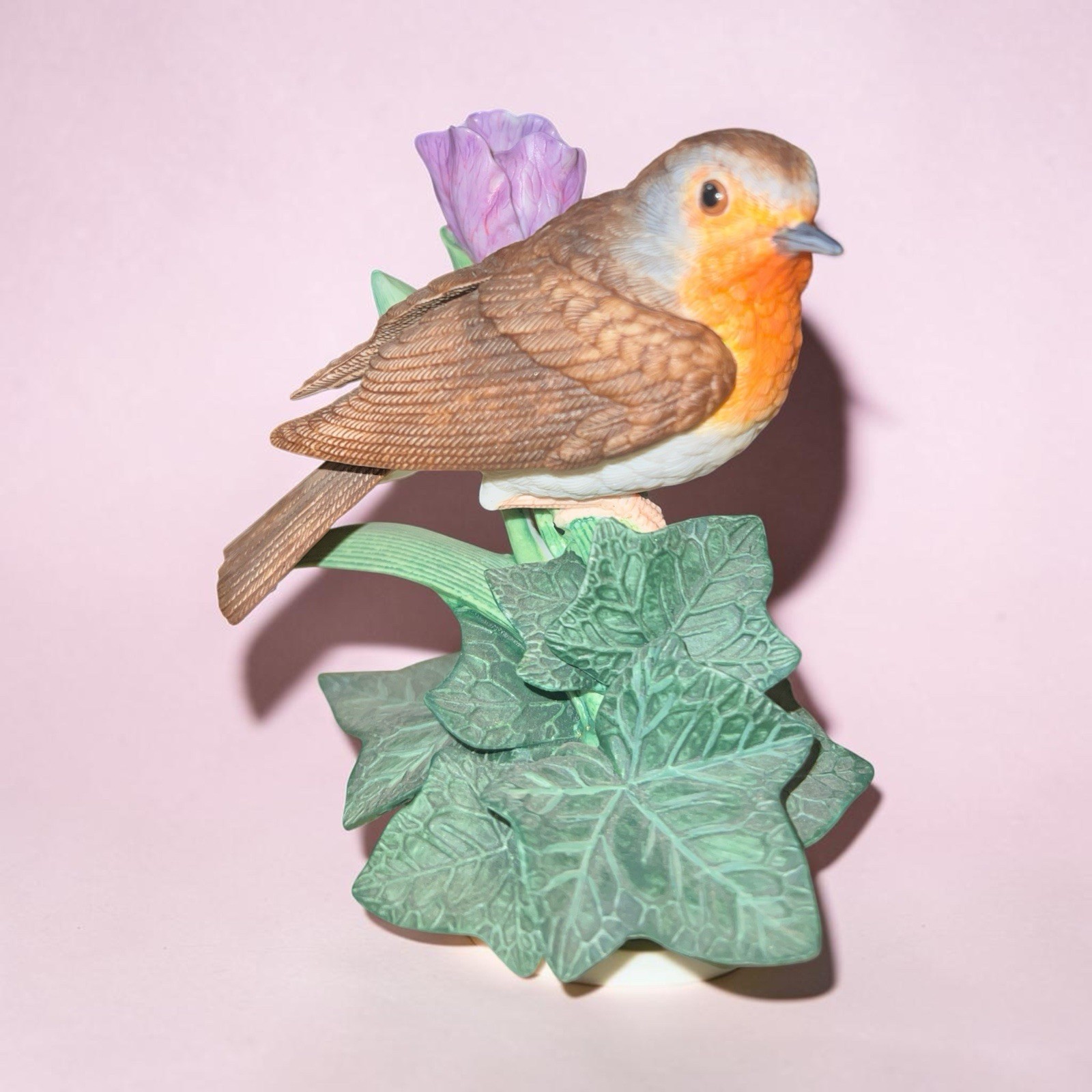 Lenox 1994 European Robin Bird Figurine Fine Porcelain Excellent