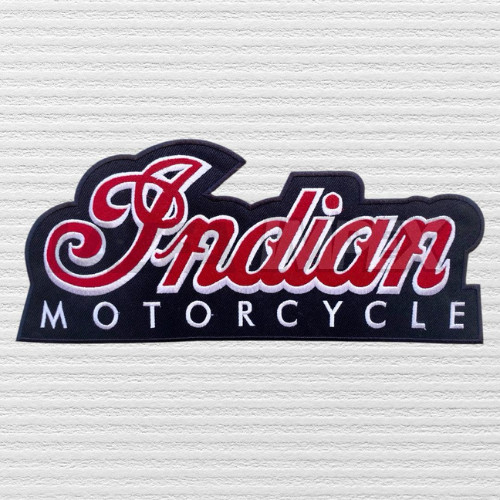 Vintage Large Indian Motorcycle Iron On Patch Embroidery Patch 10 Vintage Large Indian Motorcycle Iron On Patch Embroidery Patch 10