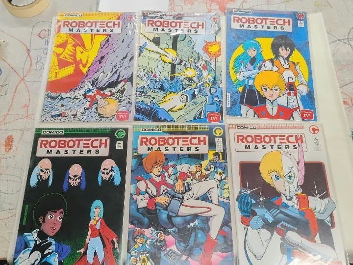 Lot of (11) Robotech Masters in Great Conditon