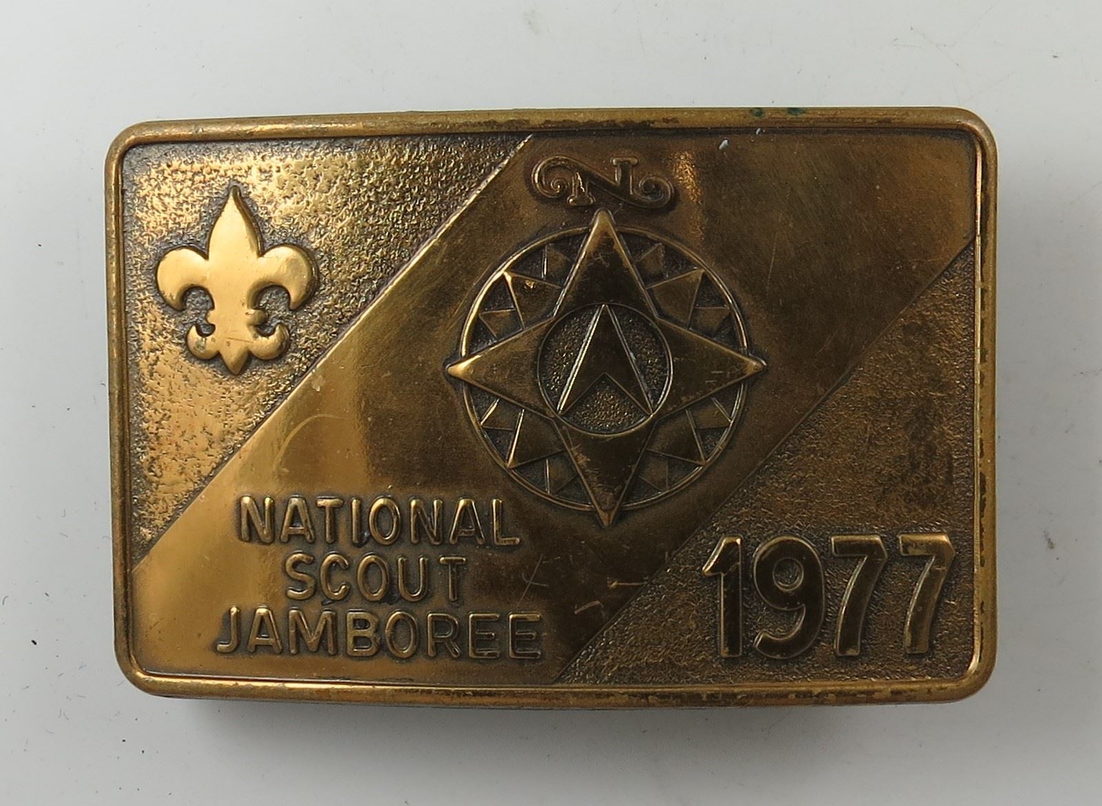 1977 National Scout Jamboree Belt Buckle [KS-626]