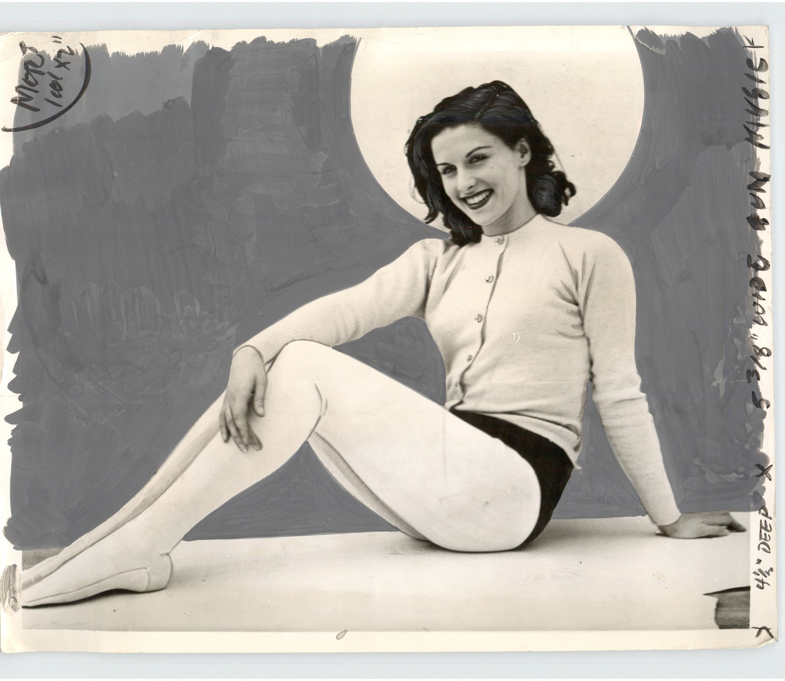 Ballerina Violetta Elvin Sadler\'s Wells Ballet California 1955 Press Photo