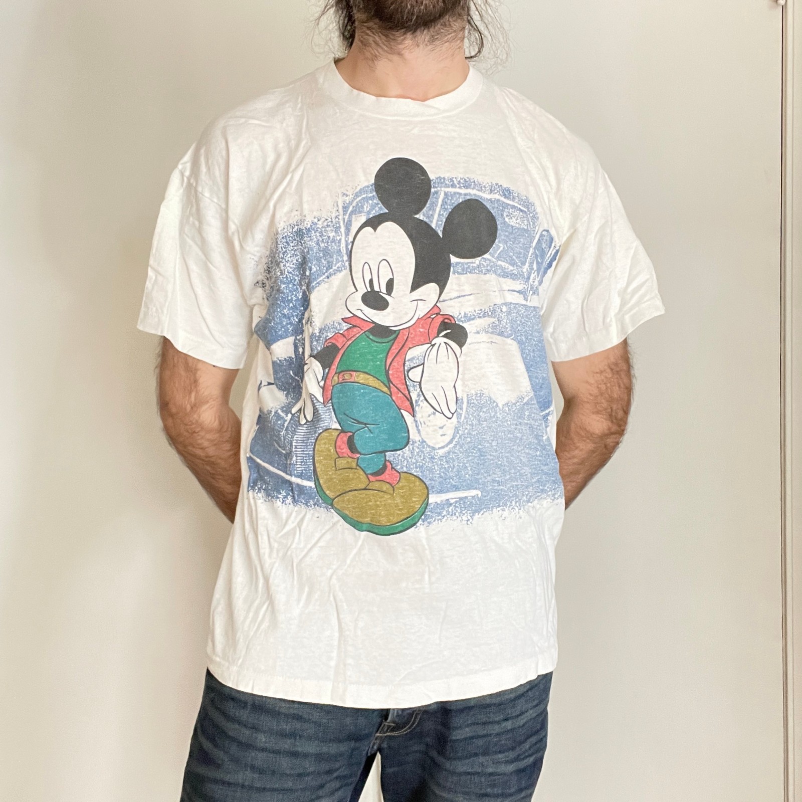 vtg Mickey By Jerry Leigh Mickey Mouse T-Shirt Mens Large Single Stitch