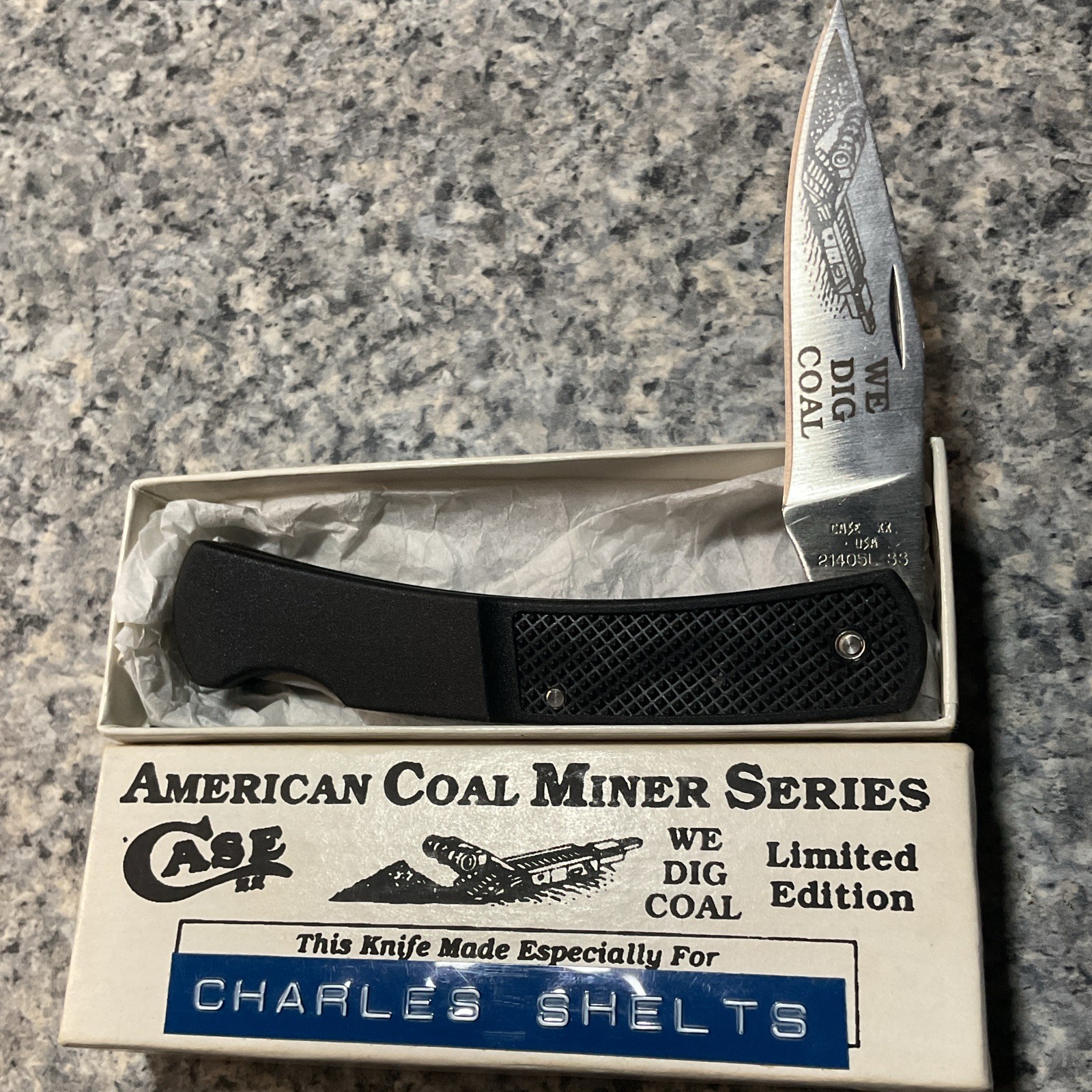 Case XX American Coal Miner 2140SL-33 We Dig Coal Series 1985