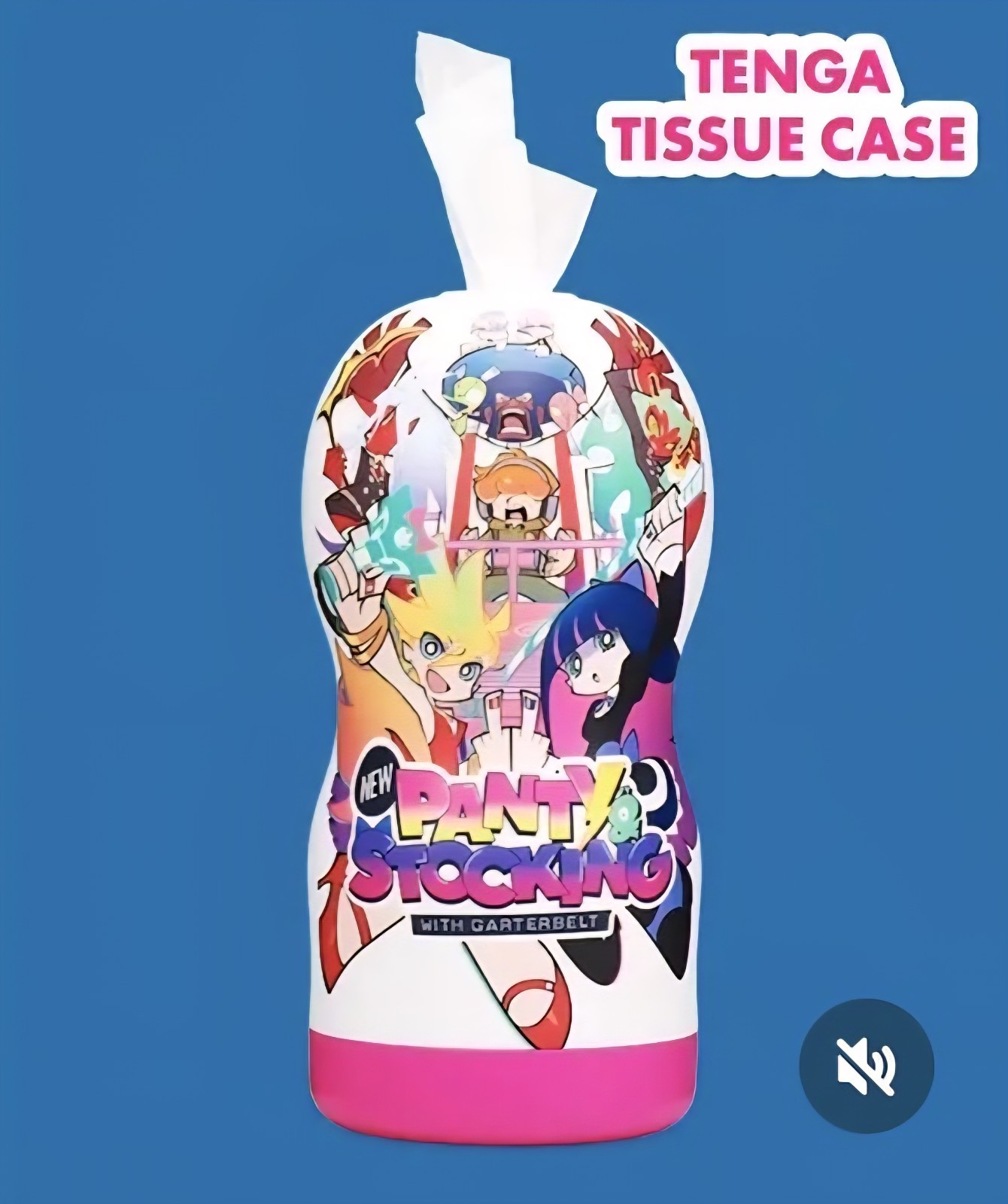 New Panty & Stocking with Garterbelt Special Collaboration X Tenga Tissue Case New Panty & Stocking with Garterbelt Special Collaboration X Tenga Tissue Case