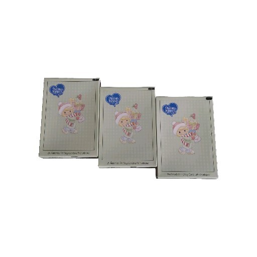 Precious Moments Christmas Cards NEW 3 PACKS =72 Cards / Envelopes VINTAGE 2008