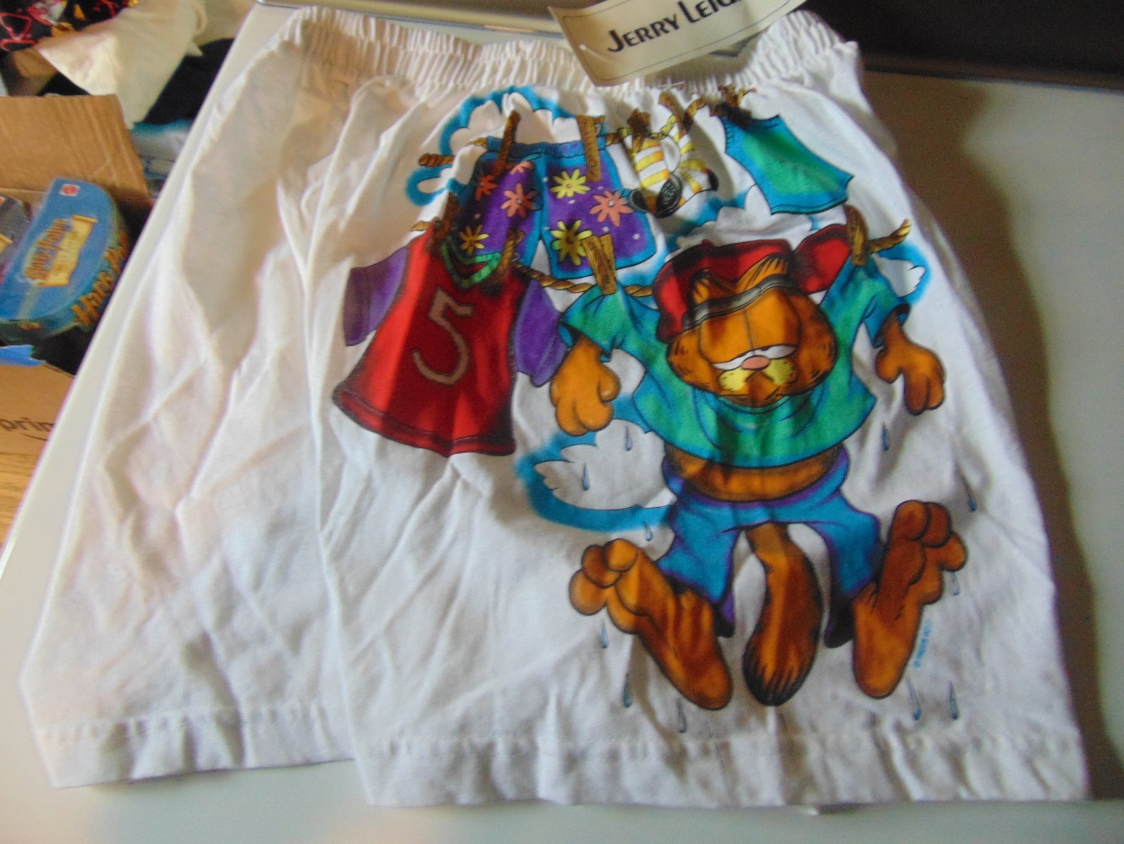 Vtg Garfield The Cat Shorts Jerry Leigh Sz L  NWT