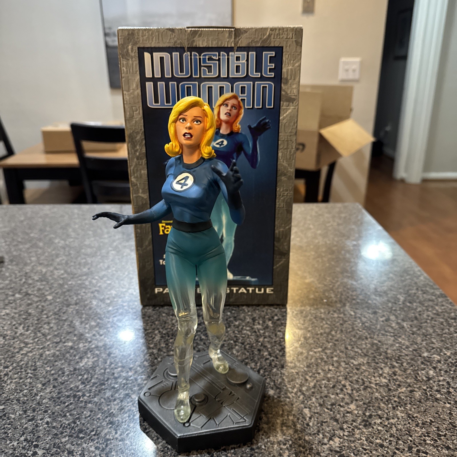 Bowen Designs Fantastic Four Invisible Woman Resin Statue Full-Size