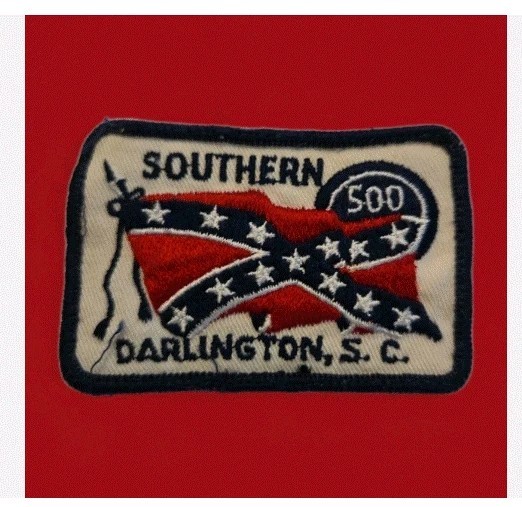 NASCAR Southern 500 Darlington South Carolina Racing Jacket Shirt Patch Vintage