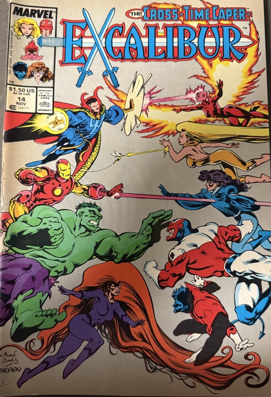 Excalibur #14 (Marvel Comics November 1989) Excalibur #14 (Marvel Comics November 1989)