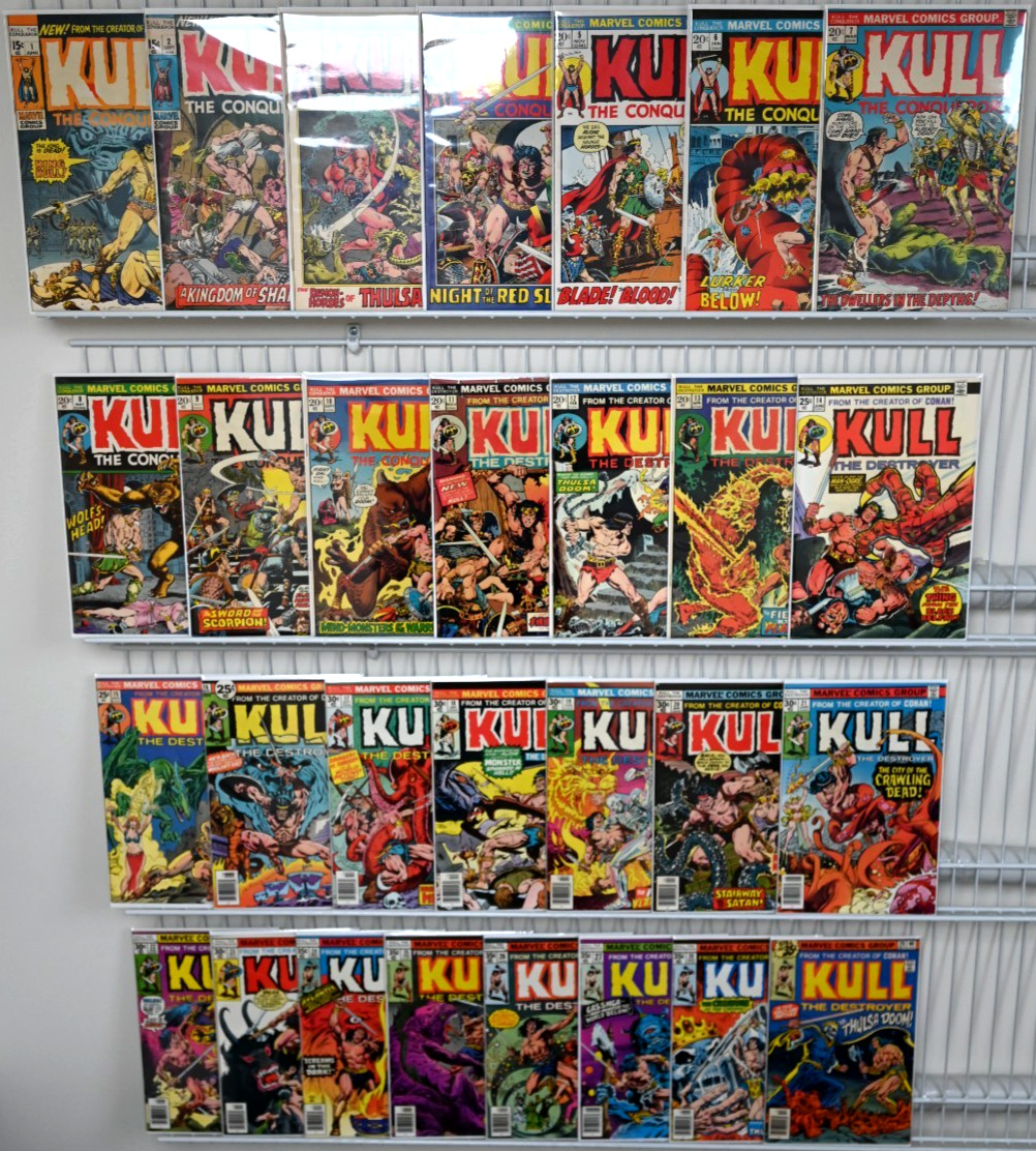 Kull The Barbarian #1-29 Awesome High Grade Set Avg VF+ Condition