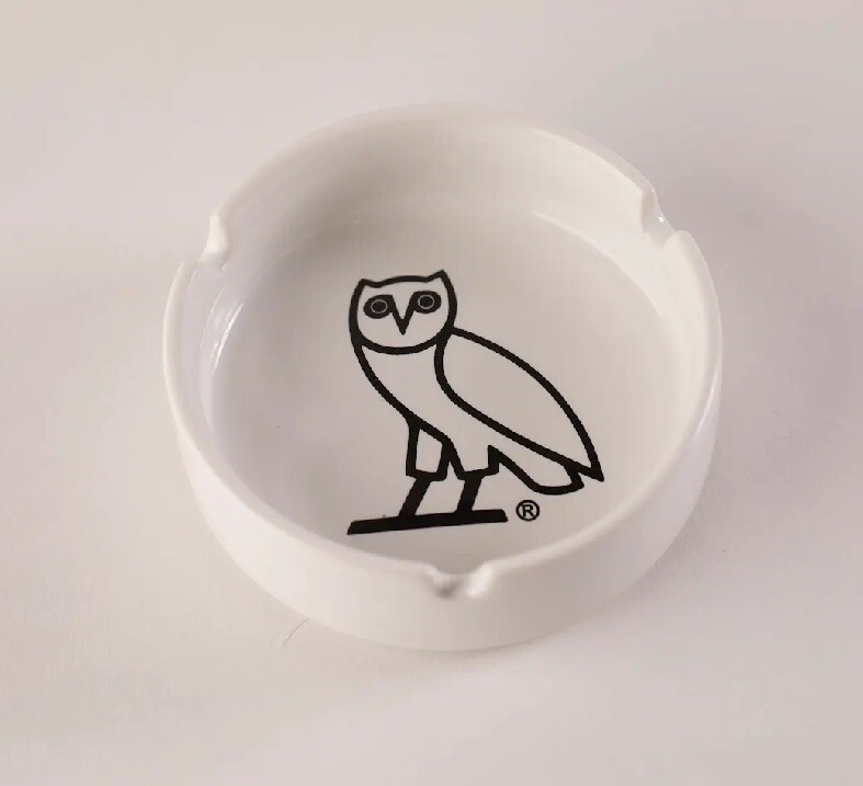OVO October’s Very Own Ashtray White NEW Drake Owl Ashtray Drake OVO Ashtray OVO October’s Very Own Ashtray White NEW Drake Owl Ashtray Drake OVO Ashtray
