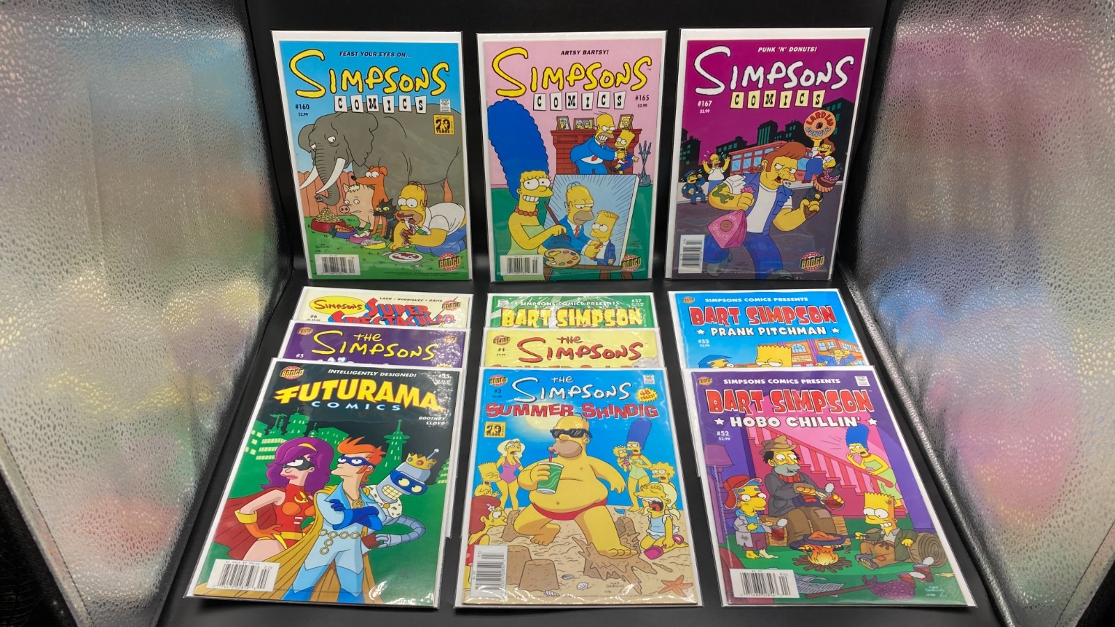 Simpsons Comics Mixed Lot of 11 Bongo Comics