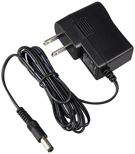 Kc 9V Ac Adapter 500Ma Center Negative Ad9V/500Ma Black Dc Plug
