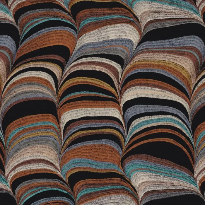 Casamance Modern Contemporary Embroidery Fabric- Strates / Mordore Celadon 3 yds Casamance Modern Contemporary Embroidery Fabric- Strates / Mordore Celadon 3 yds