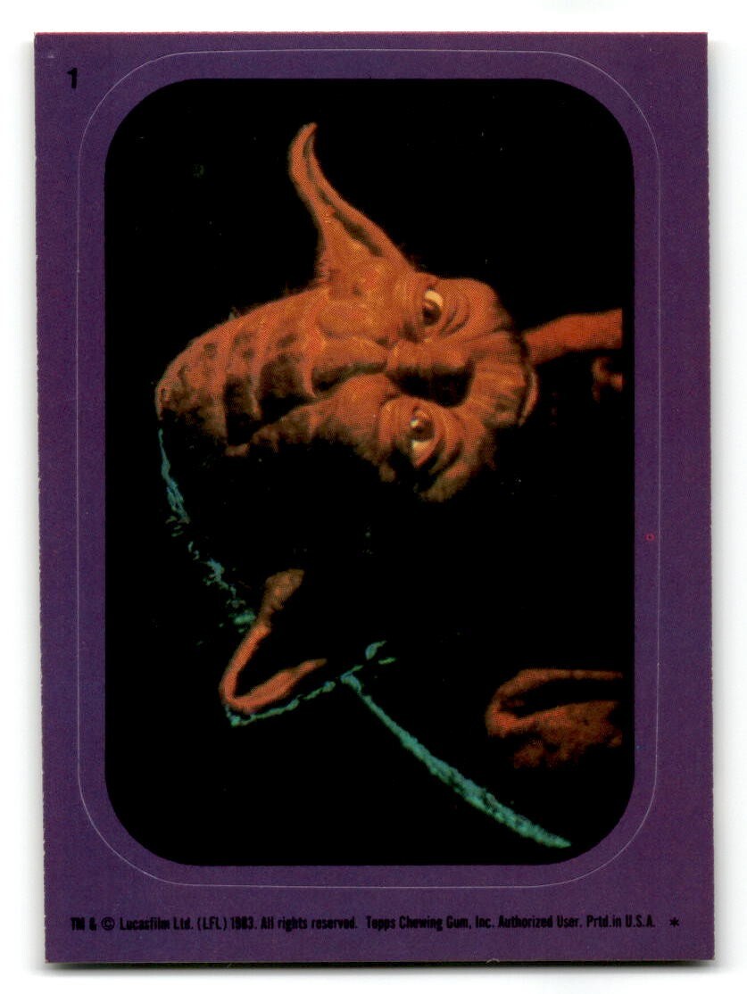 REVISED 11/25 1983 Topps Star Wars Stickers RotJ EX/MT to NM You Choose Your Set