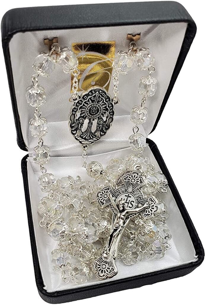 Gorgeously Crafted Adoration Rosary 23 Inch