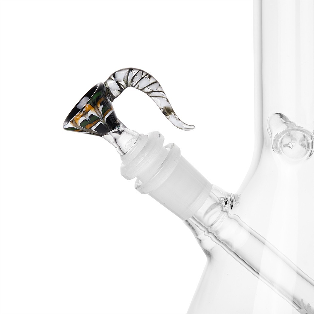 14MM Horn Male Glass Bowl For Water Tobacco Pipe Bong Replacement Head USA 14MM Horn Male Glass Bowl For Water Tobacco Pipe Bong Replacement Head USA