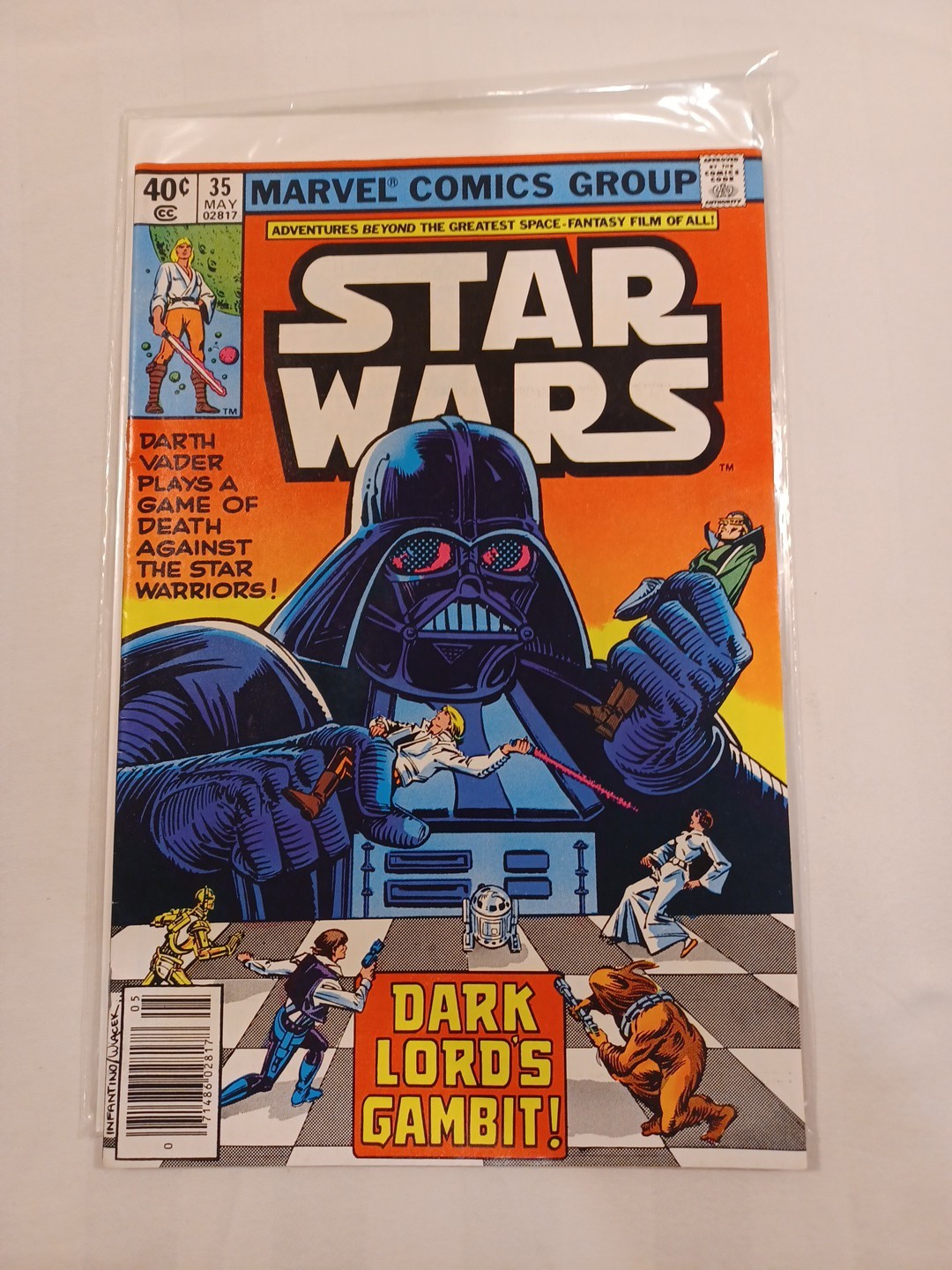Star Wars #35 NM 1980 Marvel 1st Meeting of Darth Vader & Luke Skywalker