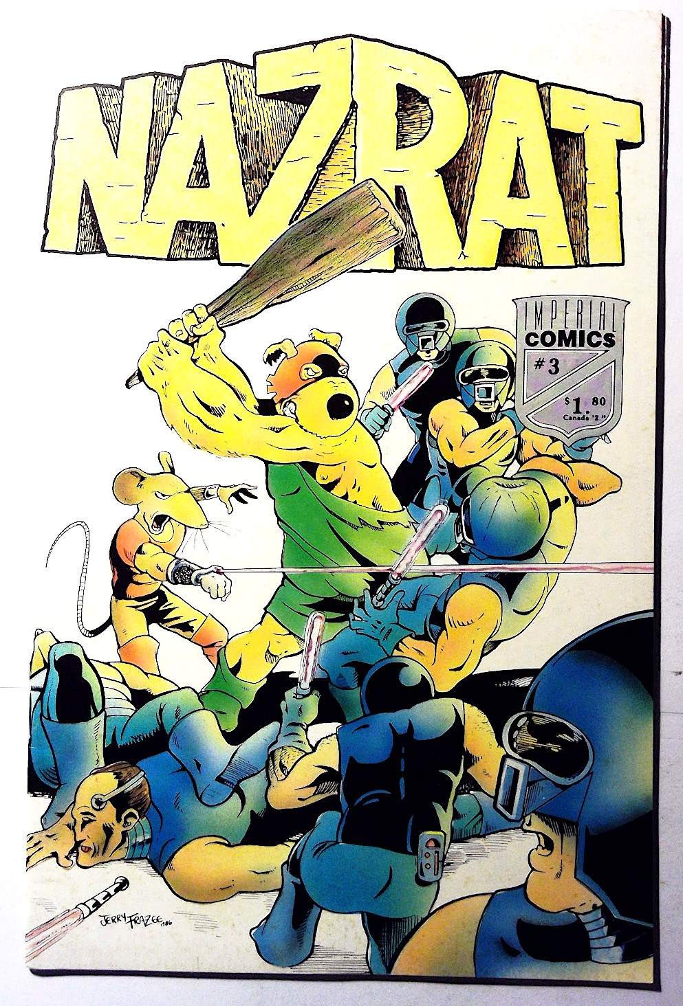 Nazrat #3 (1987) Imperial Comics 1st Print Comic Book